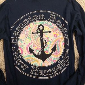 Hampton beach long sleeve shirt <3